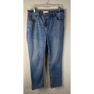Abercrombie & Fitch Jeans The 90’s Slim Straight Ultra High Rise Size 32/14